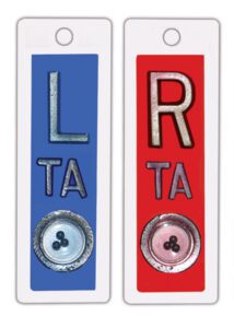 Aluminum Right & Left (58) Vertical Position Indicator Markers (2 Lines ...